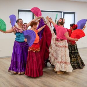 Flamenco arabic s vějířem Baila Maria 15.9.