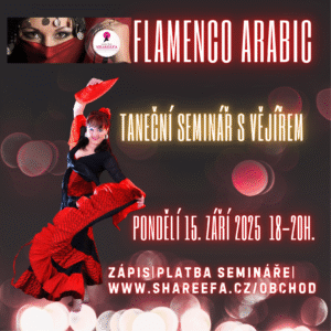 Flamenco arabic s vějířem Baila Maria 15.9.