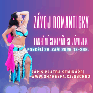Závoj romanticky/ taneční seminář s Evou v pondělí 29.9. 18 -20h.