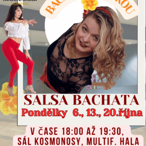 Latina bachata s Jarkou pondělky od 6. října do 20. října 18h. - obsazeno