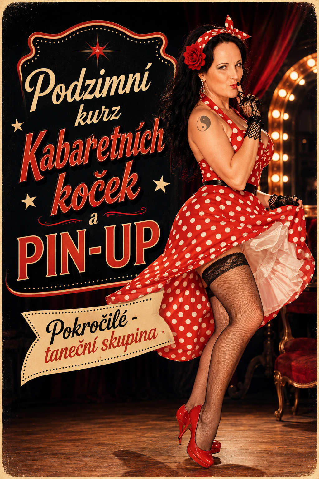 Kurz: Skupina Kabaretní kočky PIN-UP/ pondělky od 18 do 19:30 od 7.9.-6.12.